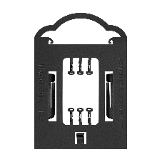 Салазки (переходник) ExeGate HD-2T3P-NF125 для безвинтового крепления HDD/SSD 2.5