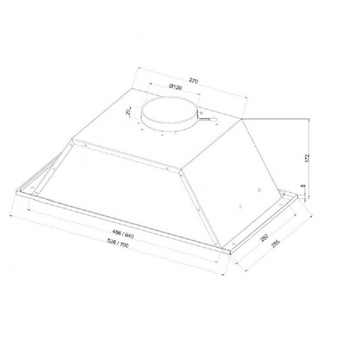 Вытяжка встр. Schaub Lorenz SLD ES5220