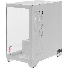 Компьютерный корпус Bloody BD-CC103 белый без БП mATX 7x120мм 1xUSB 2.0 1xUSB 3.0 audio bott PSU
