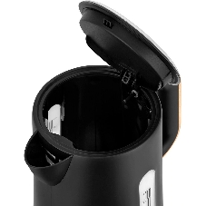 Чайник электрический Kitfort КТ-8706 1.7л. 3000Вт черный/дерево корпус: пластик