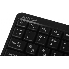 Комплект клавиатура+мышь A4Tech FStyler FG1110 беспроводной, USB, 2000 DPI, чёрный/серый