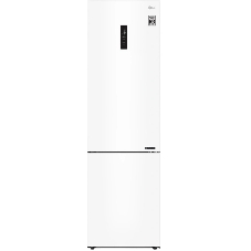 Холодильник LG GA-B509CQSL белый двухкамерный 277/107л морозилка снизу, No Frost