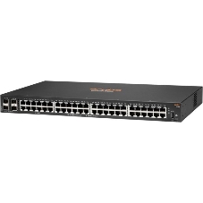 Коммутатор HPE Aruba 6100 48G 4SFP+, 48×1 Гбит/с + 4×10 Гбит/с SFP+, управляемый
