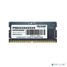 Оперативная память Patriot, DDR5, 32GB (1x32 GB), 4800 MHz, CL40 SO-DIMM