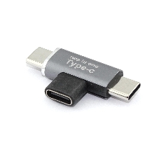 Переходник Type-C мама на 2 папа Переходник Type-C мама на 2 папа