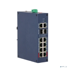 Коммутатор Dahua DH-CHS4212-8GT-110, 8×1 Гбит/с + 2×1 Гбит/с + 2×1 Гбит/с SFP, управляемый