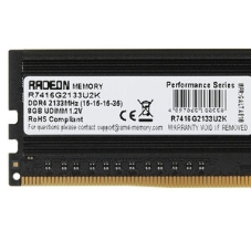 Оперативная память AMD Radeon R7, DDR4, 16Gb (1x16Gb), 2133MHz, CL15, DIMM, OEM