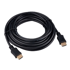 Кабель HDMI Cablexpert CC-HDMI4L-5M, 19M/19M, v2.0, Light, позол.контакты, экран, 5м, черный, пакет