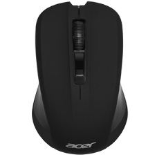Мышь беспроводная Acer OMR010 черный, 1200 dpi, радиоканал, USB, кнопки - 3