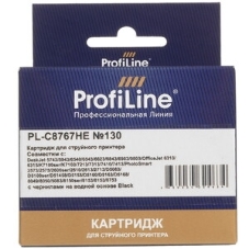 Картридж струйный ProfiLine PL-C9504HE №130 для принтеров HP DeskJet 5743/6543/6843 (2 шт/уп C8767HE)