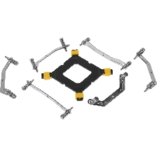 Устройство охлаждения(кулер) Formula Ice Boid 4PSD12 черный 120мм алюминий+медь 2200rpm 34db 4-pin 200W 157мм