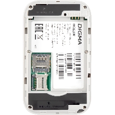 Модем 3G/4G Digma DWR-M300LTE USB Wi-Fi Firewall +Router внешний белый