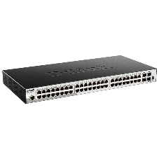 Коммутатор D-Link DGS-1510-52X/A2A, 48×1 Гбит/с + 4×10 Гбит/с SFP+, управляемый