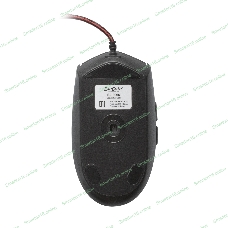 Мышь проводная ExeGate SL-9066 черный, 2400 dpi, USB, кнопки - 6
