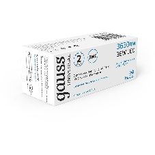 Светильник светодиодный Gauss IP65 1170x60x55мм 36Вт 2500lm 6500К линейн. мат. с возм. соед. в линию