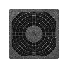 Решетка для вентилятора с фильтром 80х80 ExeGate EG-080PSFB (80x80 мм, пластиковая, квадратная, с пылевым фильтром, черная)