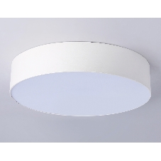Потолочный светодиодный светильник Ambrella light FV5523 WH белый LED 35W 3000K D300*58 (Без ПДУ)