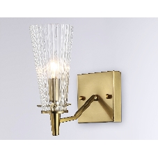 Светильник Ambrella light TR3236 BS/FR латунь/белый матовый E14 max 40W 250*120*210