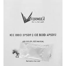 Устройство охлаждения(кулер) Formula Ice Boid 4PSD12 черный 120мм алюминий+медь 2200rpm 34db 4-pin 200W 157мм