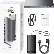 Станция докирования 13-IN-1 10Gbps USB-C Dual 4K Docking Station 150W PSU