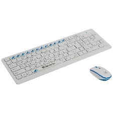 Комплект клавиатура+мышь Defender Skyline 895 беспроводной, USB, 2000 DPI, белый