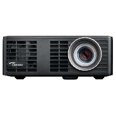 Проектор Optoma ML750e (DLP, LED, WXGA 1280x800, 700Lm, 15000:1, HDMI, USB, MHL, MicroSD, 1x1W speaker, 3D Ready, led 20000hrs, черный, 0.38kg)