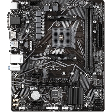 Материнская плата Gigabyte A520M S2H, AM4, AMD A520, 2xDDR4, 4xSATA, 1xM.2, 1xPCIe 3.0 x16, 2xPCIe x1, 1xHDMI, 1xDVI-D, 1xVGA, 1x 1Gb LAN, 4xUSB-A 3.2 Gen 1, 2xUSB-A 2.0, 3x3.5 мм, 7.1, mATX