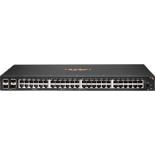Коммутатор HPE Aruba 6100 48G 4SFP+, 48×1 Гбит/с + 4×10 Гбит/с SFP+, управляемый