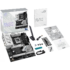 Материнская плата ASUS ROG STRIX B760-A GAMING WIFI, LGA 1700, Intel B760, 4xDDR5, 4xSATA, 3xM.2, 1xPCIe 5.0 x16, 1xPCIe 3.0 x4, 1xHDMI, 1xDP, 1x 2.5Gb LAN, 1xUSB-A 3.2 Gen 2, 2xUSB-A 3.2 Gen 1, 4xUSB 2.0, 5x3.5 мм, 7.1, Standard-ATX