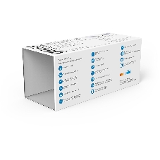 Светильник светодиодный Gauss IP65 1170x60x55мм 36Вт 2500lm 6500К линейн. мат. с возм. соед. в линию