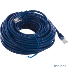Патч-корд UTP Cablexpert PP12-15M/B cat.5e, 15м, литой, многожильный, синий