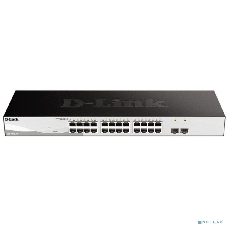 Коммутатор D-Link DGS-1210-26/F3A, 24×1 Гбит/с + 2×1 Гбит/с SFP, настраиваемый