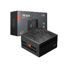 Блок питания PCCooler P5-YN1000-G1F, 1000Вт, 80 PLUS Gold, 135мм, модульный, черный