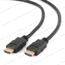 Кабель Cablexpert HDMI CC-HDMI4-6, 19M/19M, v2.0, медь, позол.разъемы, экран, 1.8м, черный, пакет