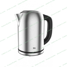 Чайник электрический BQ KT1827SW черный/серебристый, 2200Вт, 1.7л