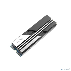 Накопитель SSD Netac NV5000, 500Gb, M.2 2280, PCIe 4.0 x4, NVMe, R/W 5000/2500, с радиатором