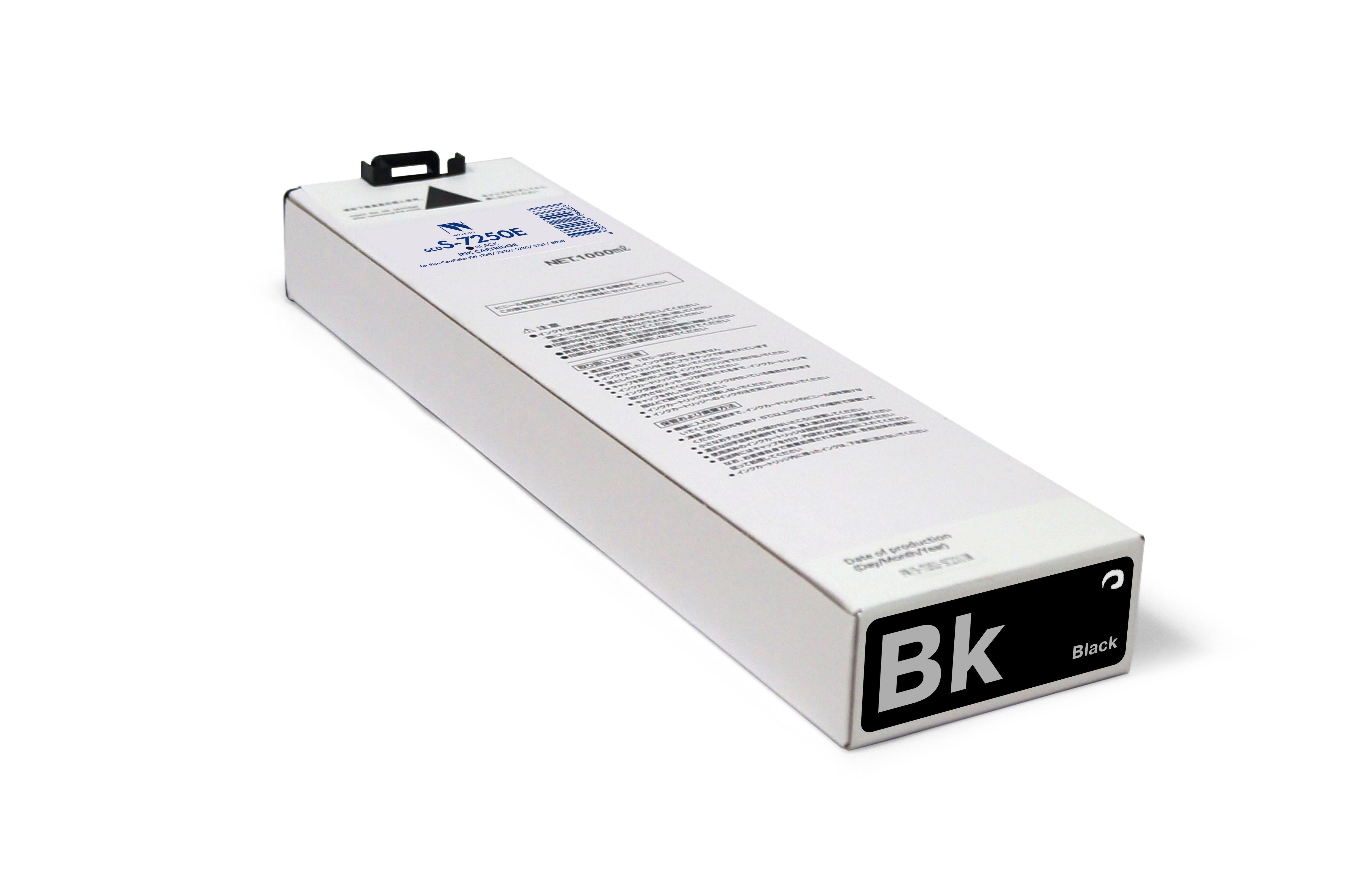 Картридж струйный NVPrint для Riso ComColor FW 1230/2230/5230/5231/5000 (NV-S-7250E, совместимый), Black (1000 мл)