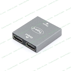 Переходник Type-C мама на 2 мама