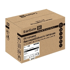 Источник бесперебойного питания ExeGate SpecialPro UNB-500.LED.AVR.4C13 500VA/300W, LED, AVR, 4*C13, черный