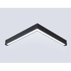 Светильник светодиодный угловой для шинопровода Magnetic Ambrella light GL1299 BK черный IP20 24W 3000K-6400K 220V 120° 342*367*42 (Без ПДУ)