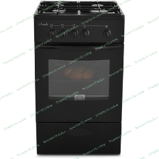 Плита газовая Лысьва ГП 400 МС СТ-2у черный, конфорок 4 шт, духовка 57 л, 50 см x 85 см x 60 см (без крышки)