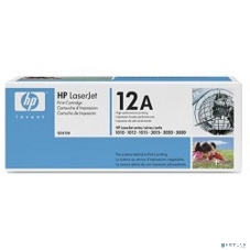 Картридж лазерный HP Q2612A черный для LaserJet 1010/1018/1020/1012/1015/3015/3020/3030 (2000 стр.)