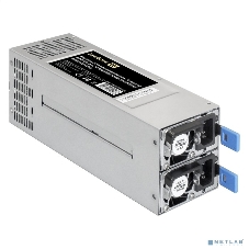 Блок питания серверный 2U Redundant 2x1000W ExeGate EX292323RUS Industrial-RTS1000 (APFC, КПД 94% (80 PLUS Platinum), 4 см fan, 24pin, 2x(4+4)pin, 2PCIe, 2SATA, 6IDE, Cable Management)