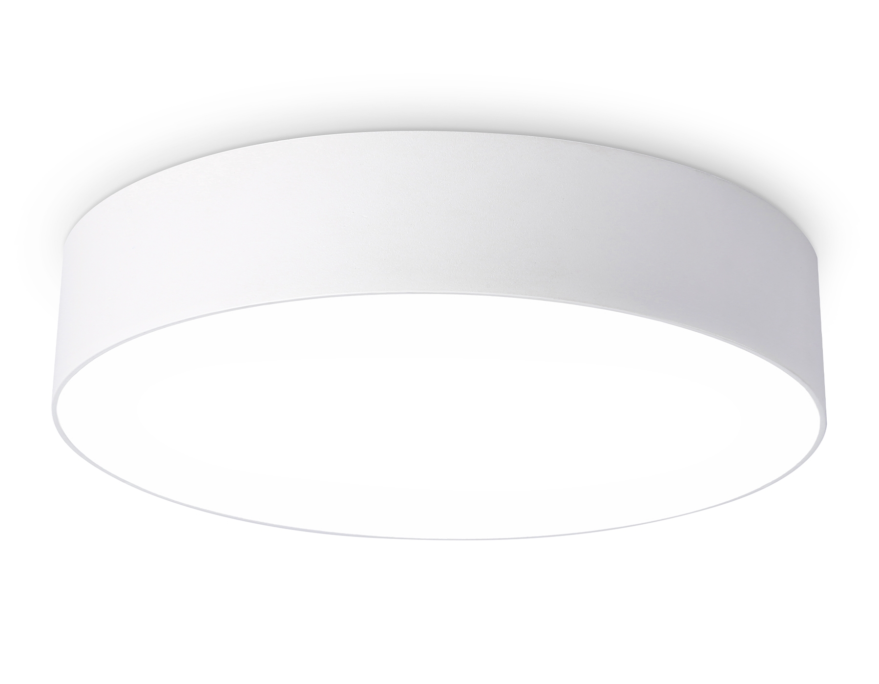 Потолочный светодиодный светильник Ambrella light FV5524 WH белый LED 35W 4200K D300*58 (Без ПДУ)