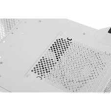 Компьютерный корпус Bloody BD-CC103 белый без БП mATX 7x120мм 1xUSB 2.0 1xUSB 3.0 audio bott PSU