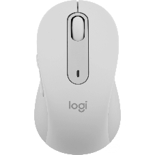 Мышь беспроводная Logitech Signature M650 белый, 4000 dpi, радиоканал, Bluetooth, USB, кнопки - 5