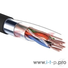 Кабель витая пара Rexant FTP 4PR 24AWG, cat.5e наружный (OUTDOOR) (бухта 305 м)
