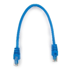 Патч-корд UTP Cablexpert cat.6, 0.25м, литой, многожильный, синий