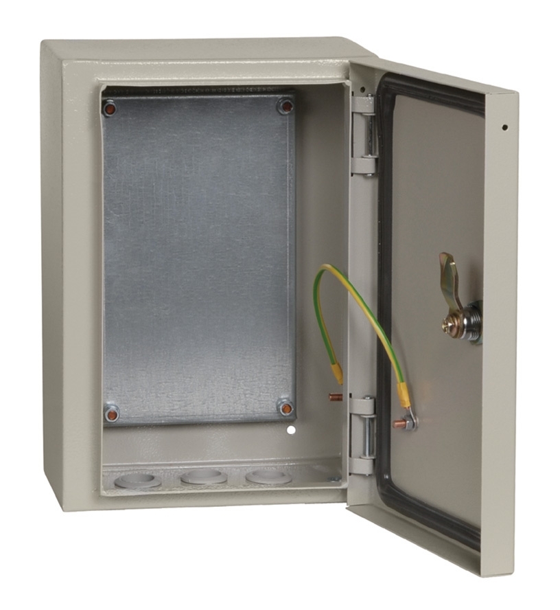 Корпус металлический IEK YKM40-321-54 ЩМП-3.2.1-0 У2 IP54 размеры 300х210х150 мм
