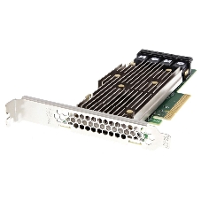 Контроллер MegaRAID 9460-16I SGL (05-50011-00), PCIe 3.1 x8 LP, SAS/SATA/NVMe, RAID 0,1,5,6,10,50,60, 16port(4 * int SFF8643), 4Gb Cache, 3516ROC